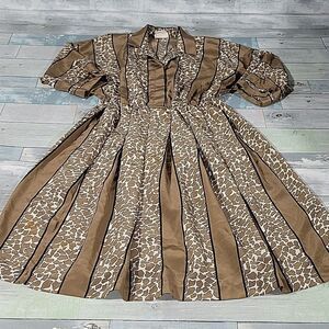 TOP ACT Vintage Made in the USA Dress sz 14